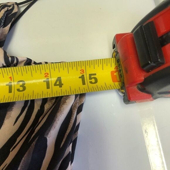 ASOS NWT Animal Print Mini Dress Size 6 - Picture 7 of 9